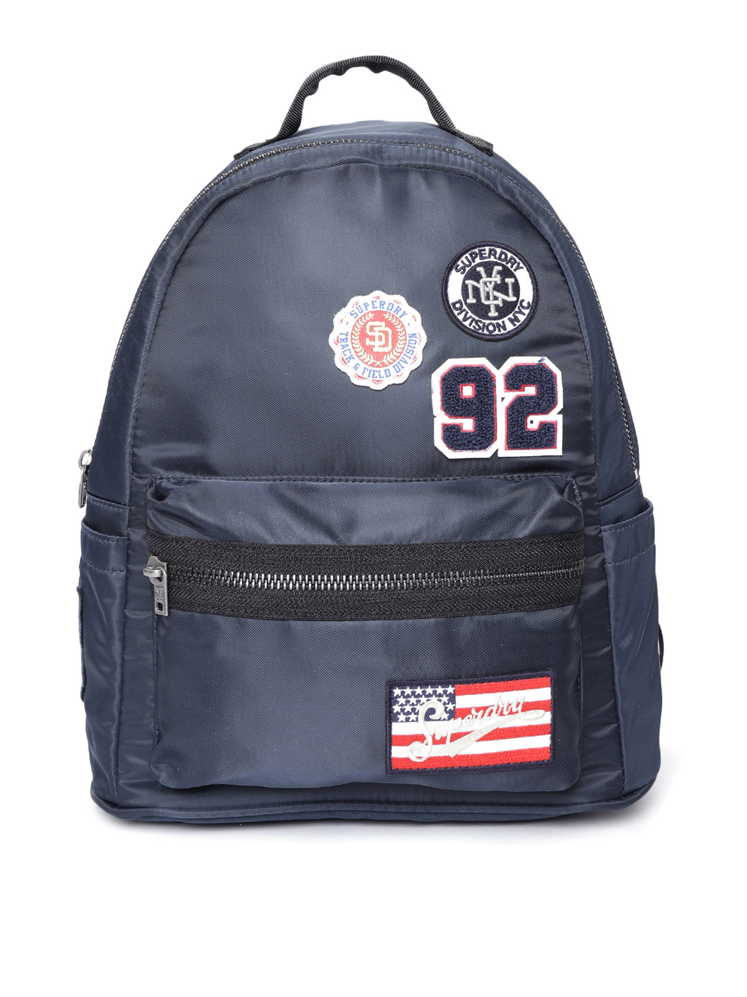 Buy Superdry Women Navy Blue Solid Backpack Backpacks for Women