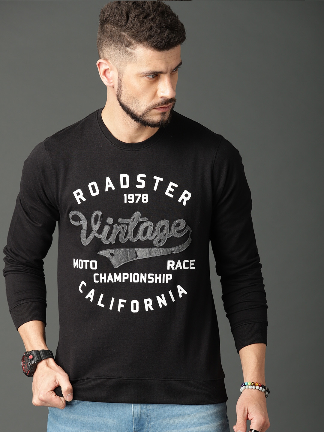 Roadster sweatshirts for men 2025