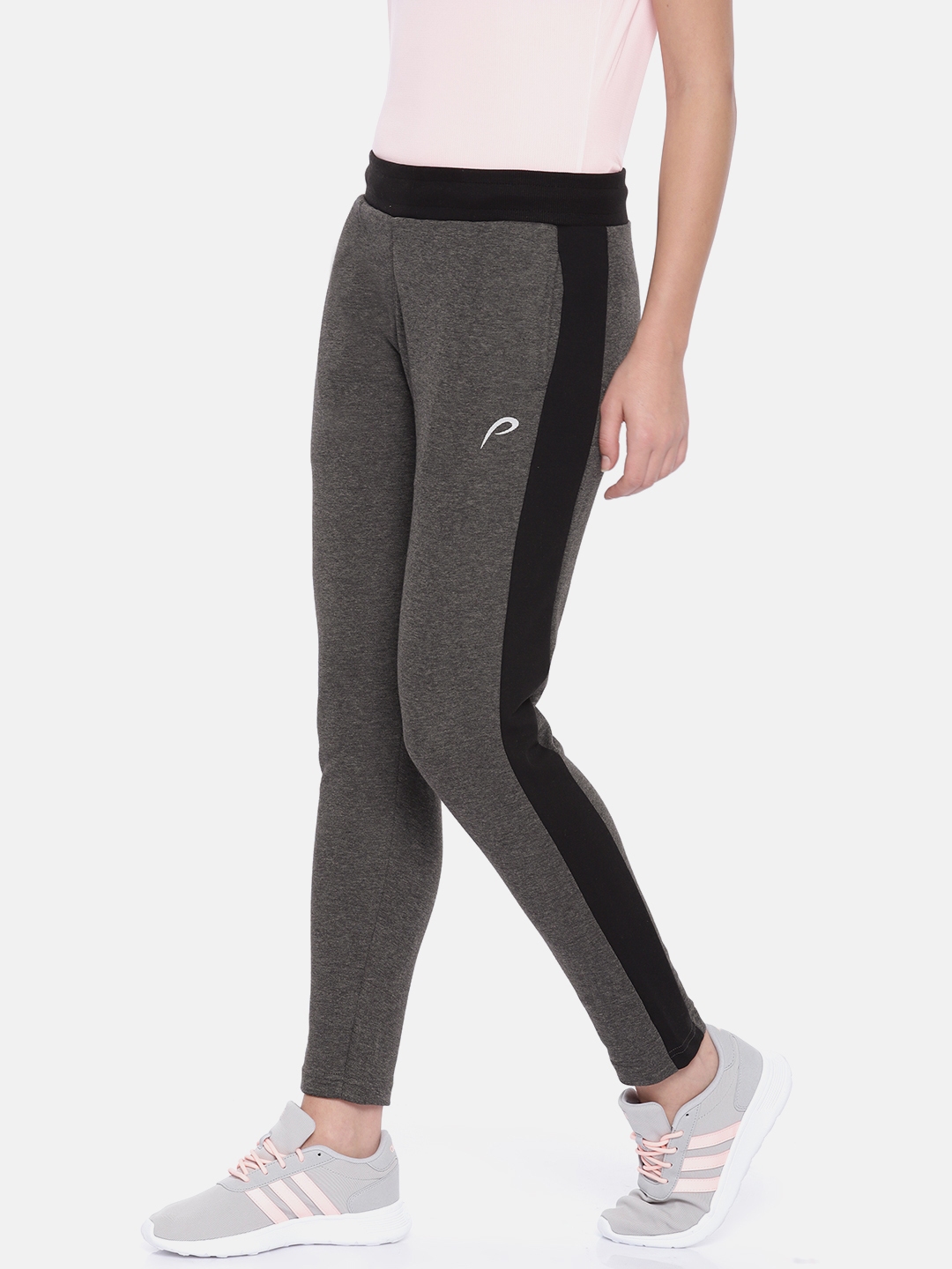 charcoal track pants
