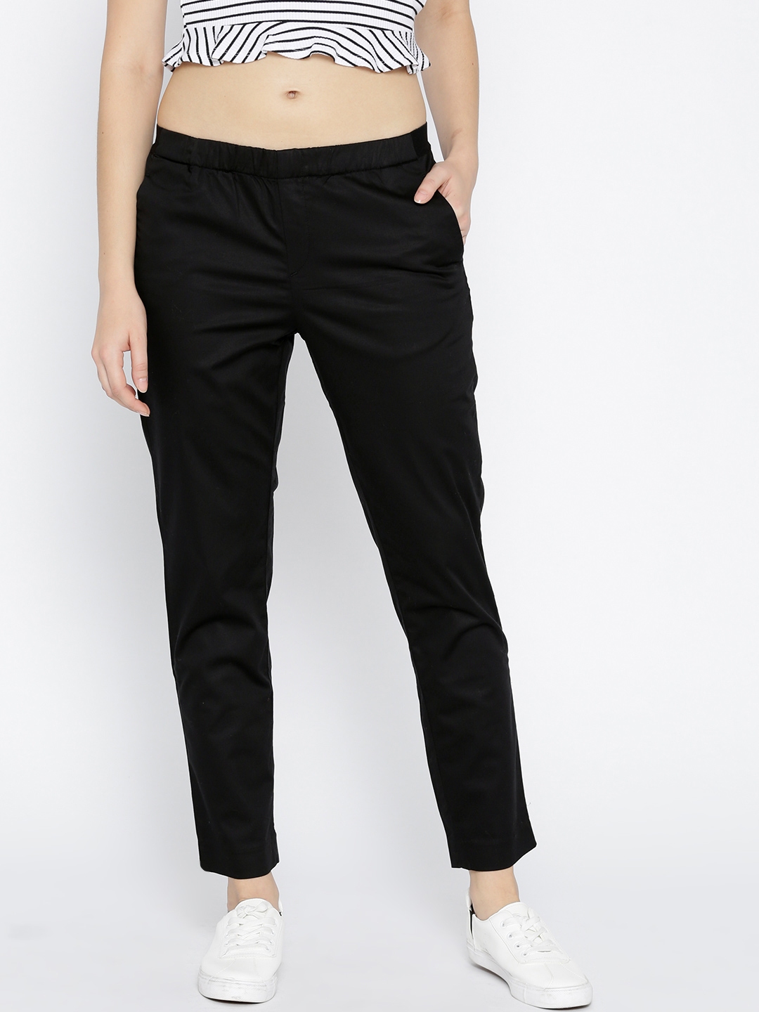 nike black trousers womens