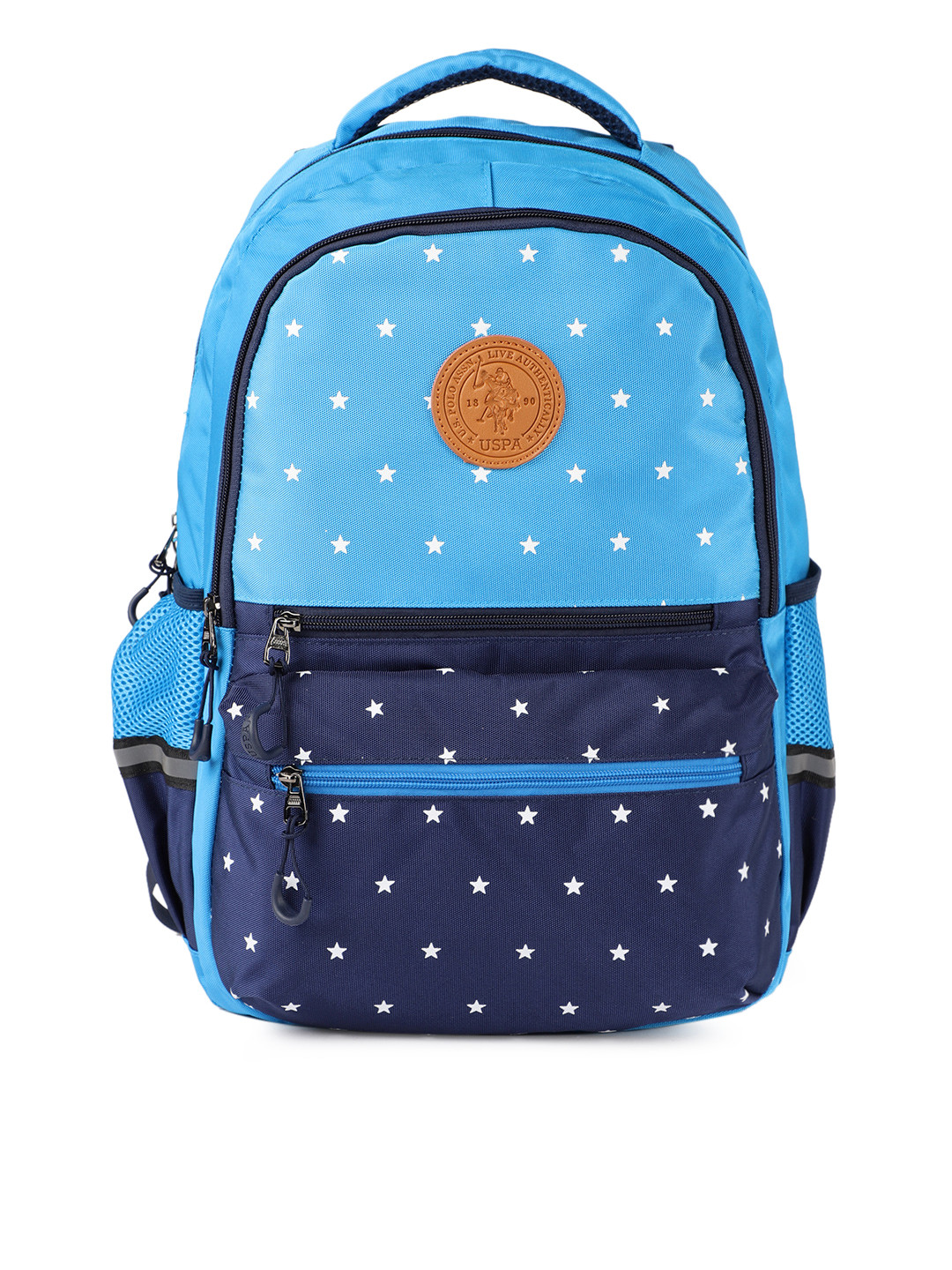 Buy U.S. Polo Assn. Men Blue Graphic Backpack Backpacks for Men