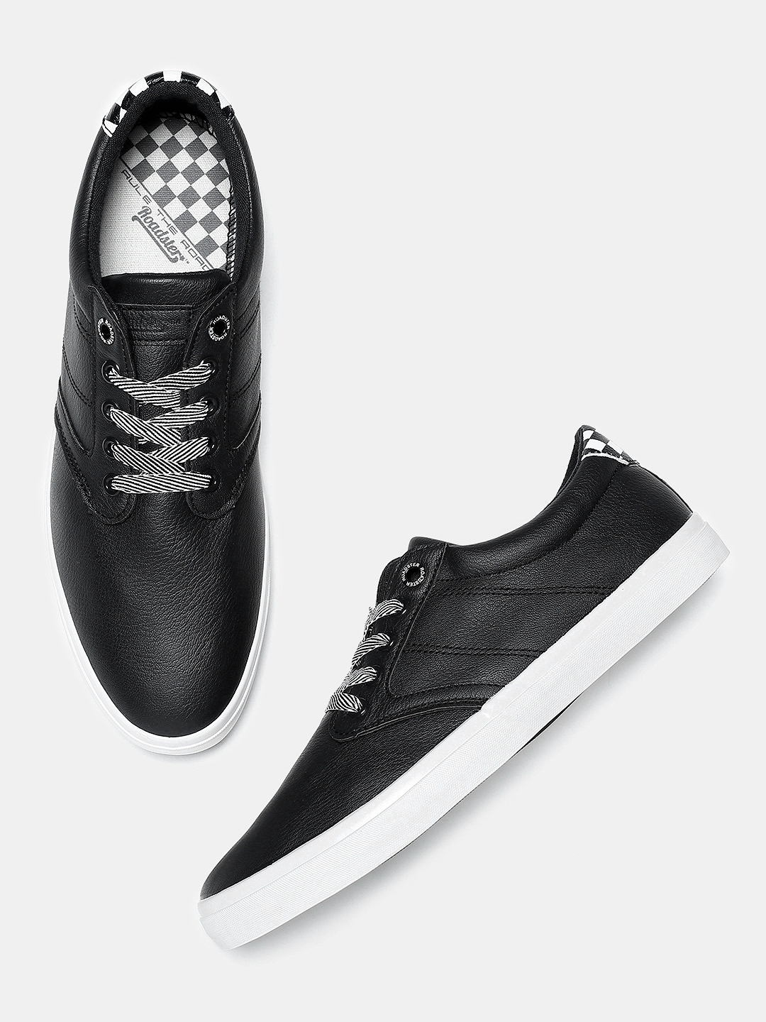 roadster shoes black sneakers