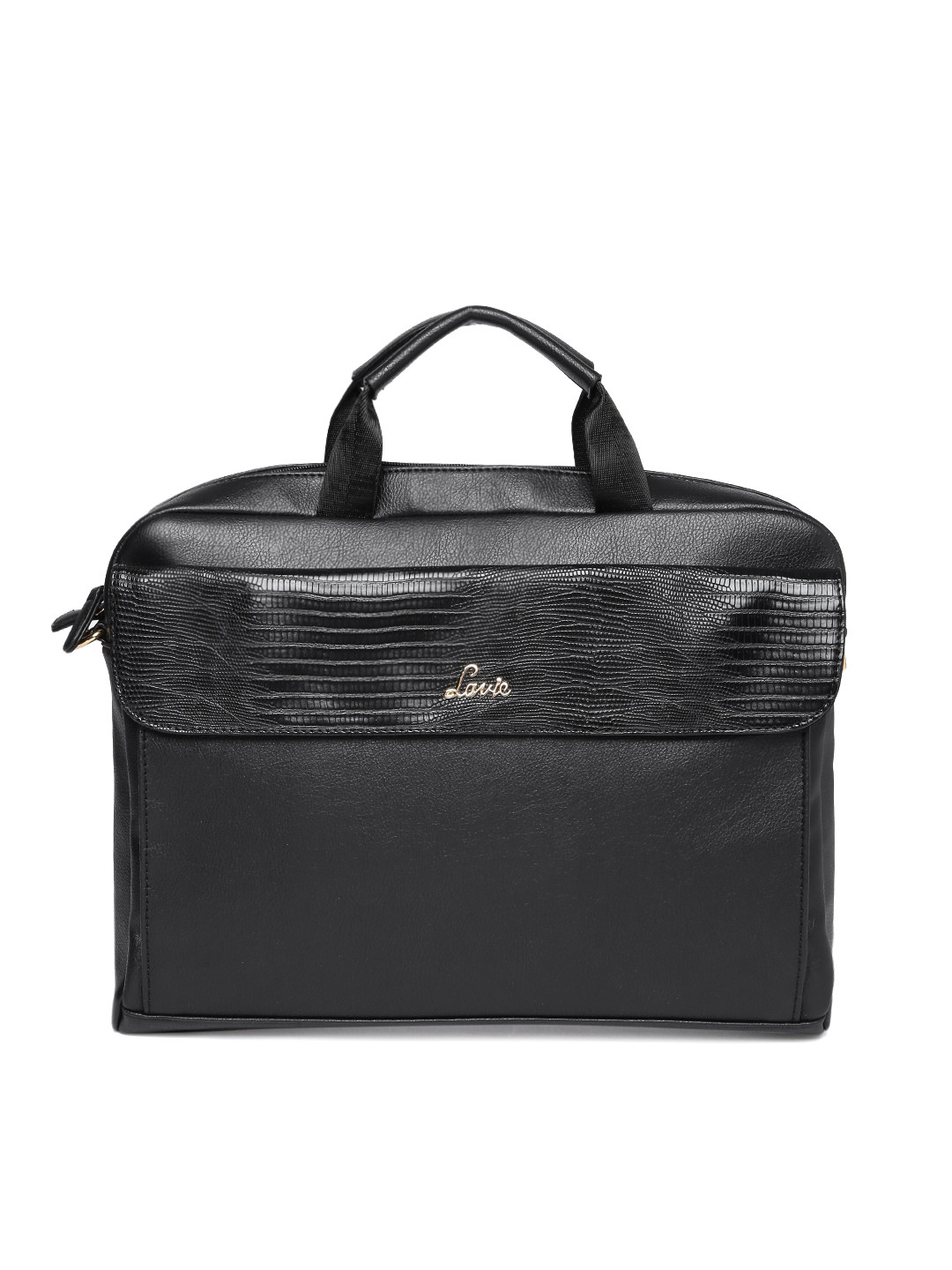Buy Lavie Women Black Solid Laptop Bag Laptop Bag for Women 8057665 Myntra