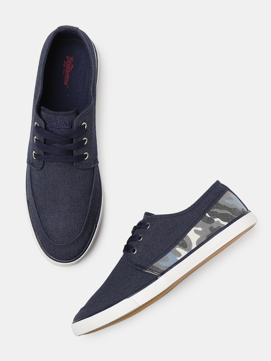 men's navy blue sneakers