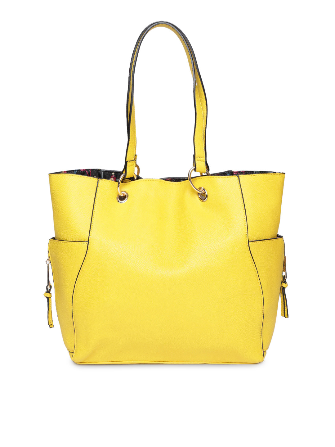 Buy CARPISA Yellow Solid Tote Bag Handbags for Women 8072313 Myntra