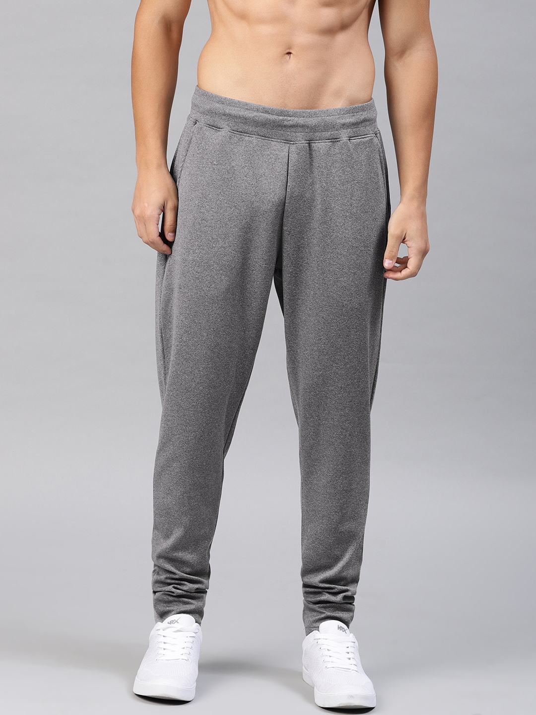 hrx grey track pants