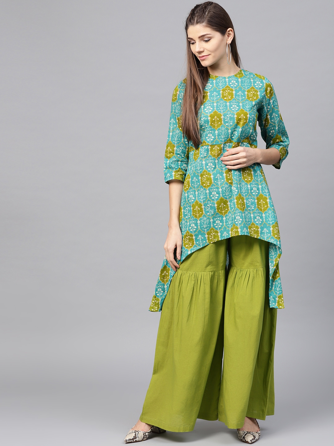 myntra sharara sets