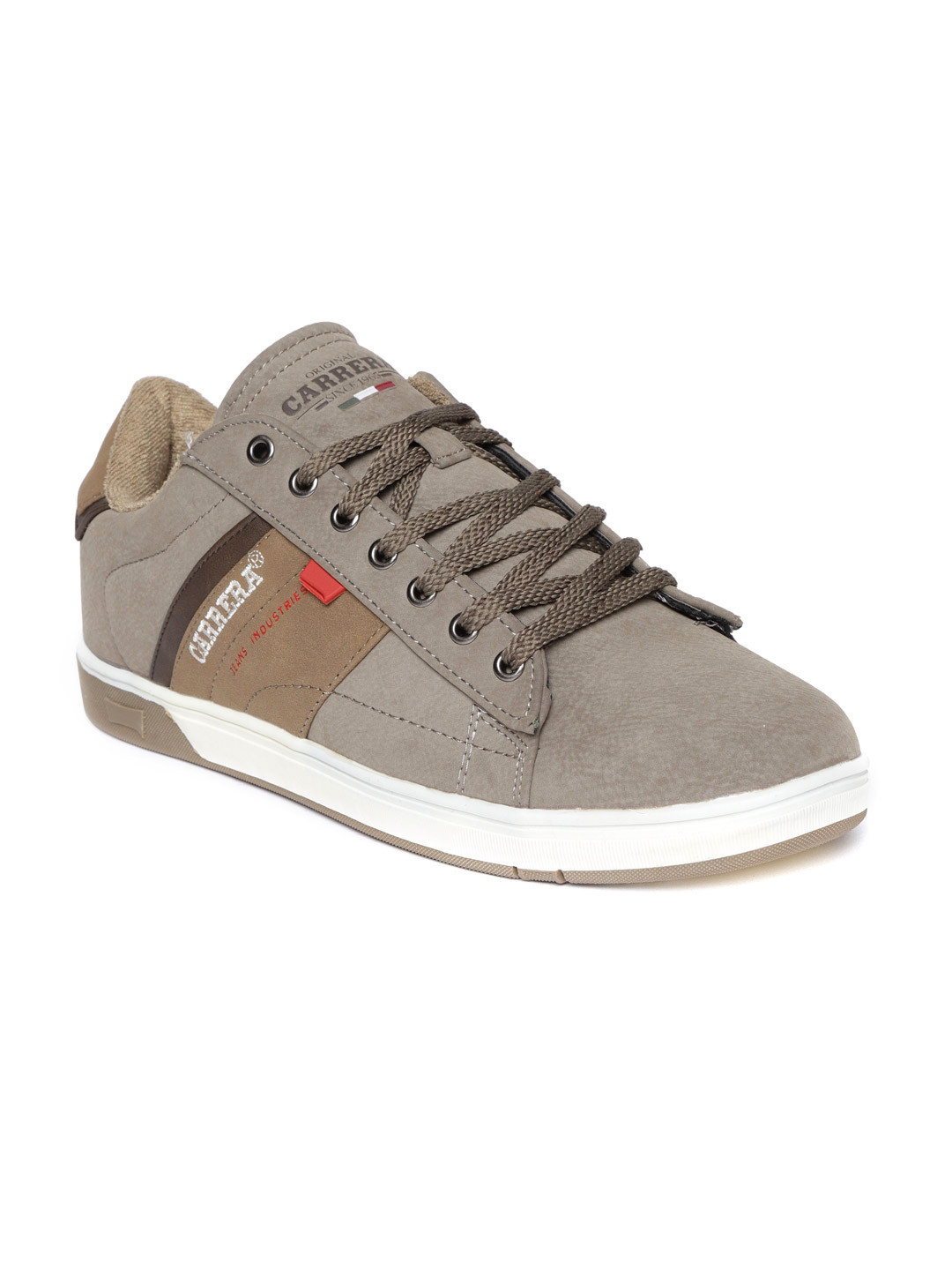 Carrera White Polyurethane Men Sneaker