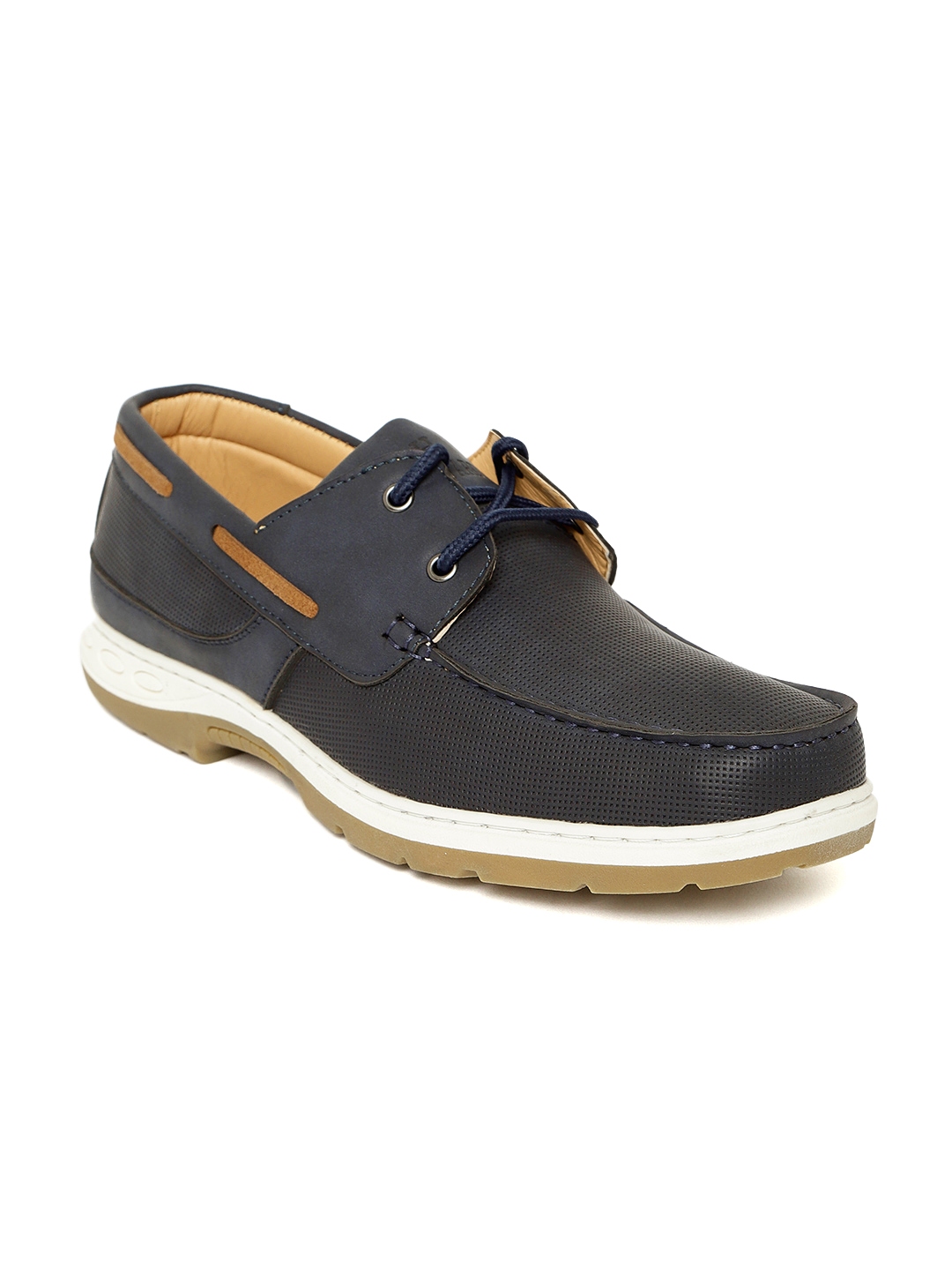 Buy Harvard Men Navy Blue Derbys - Casual Shoes for Men 8086627 | Myntra
