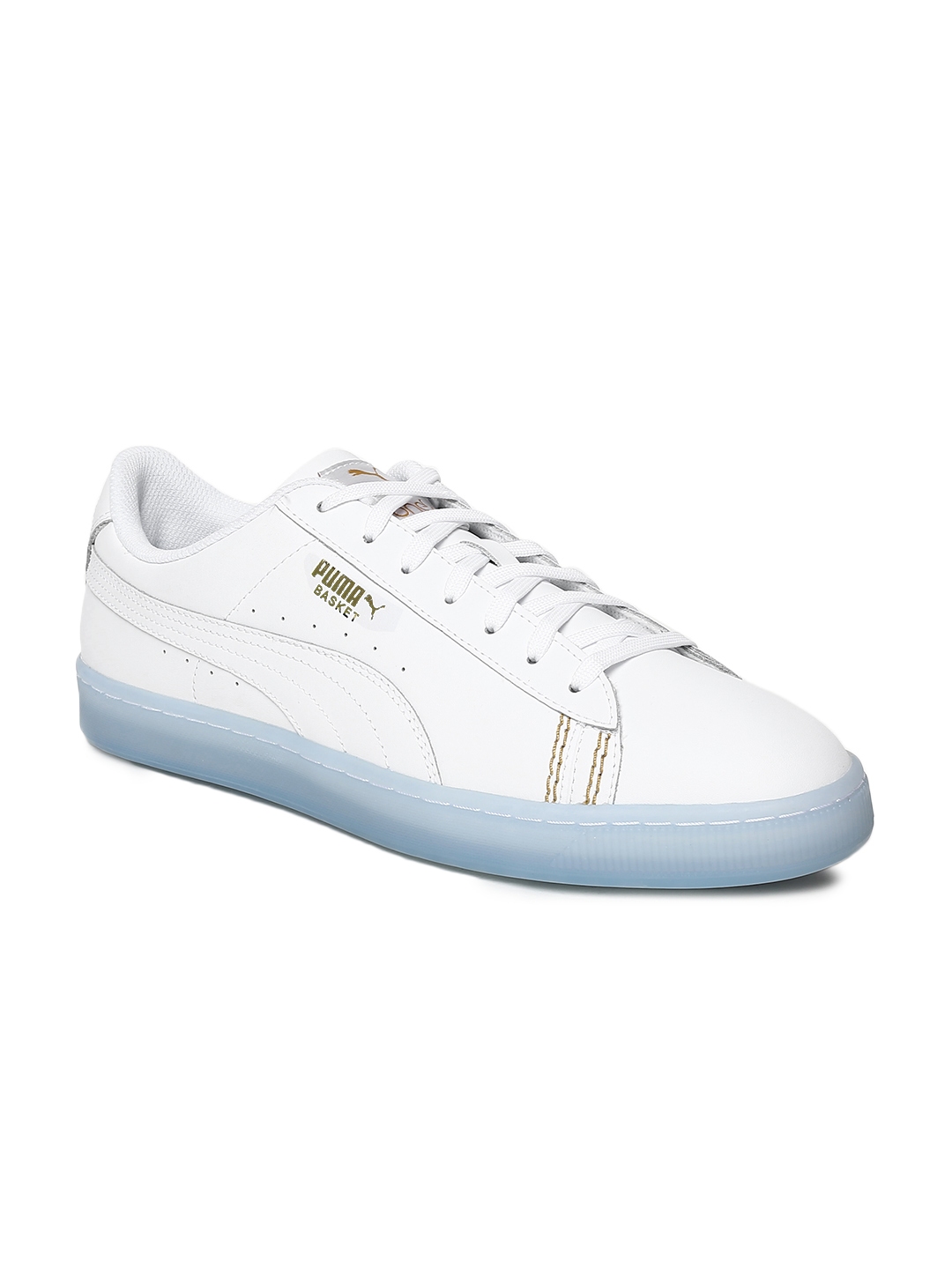 Buy Puma Unisex White Basket Classic One8 Sneakers - Casual Shoes for Unisex 8097509 | Myntra