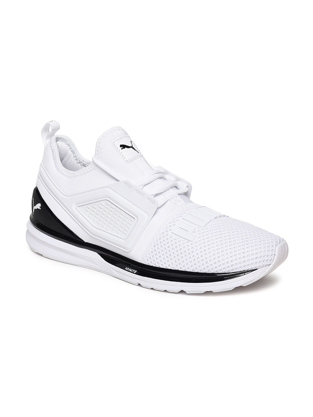 puma ignite limitless knit white