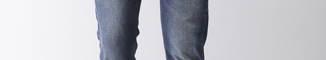 Buy Celio Men Blue Slim Fit Mid Rise Clean Look Stretchable Jeans ...