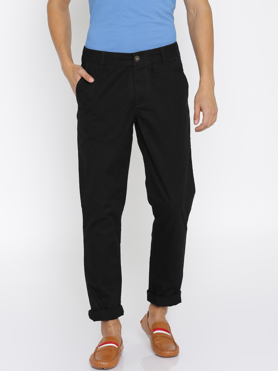puma black trousers