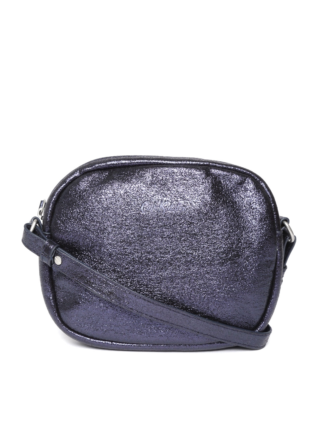Buy Cath Kidston Navy Blue Shimmer Sling Bag - Handbags ...