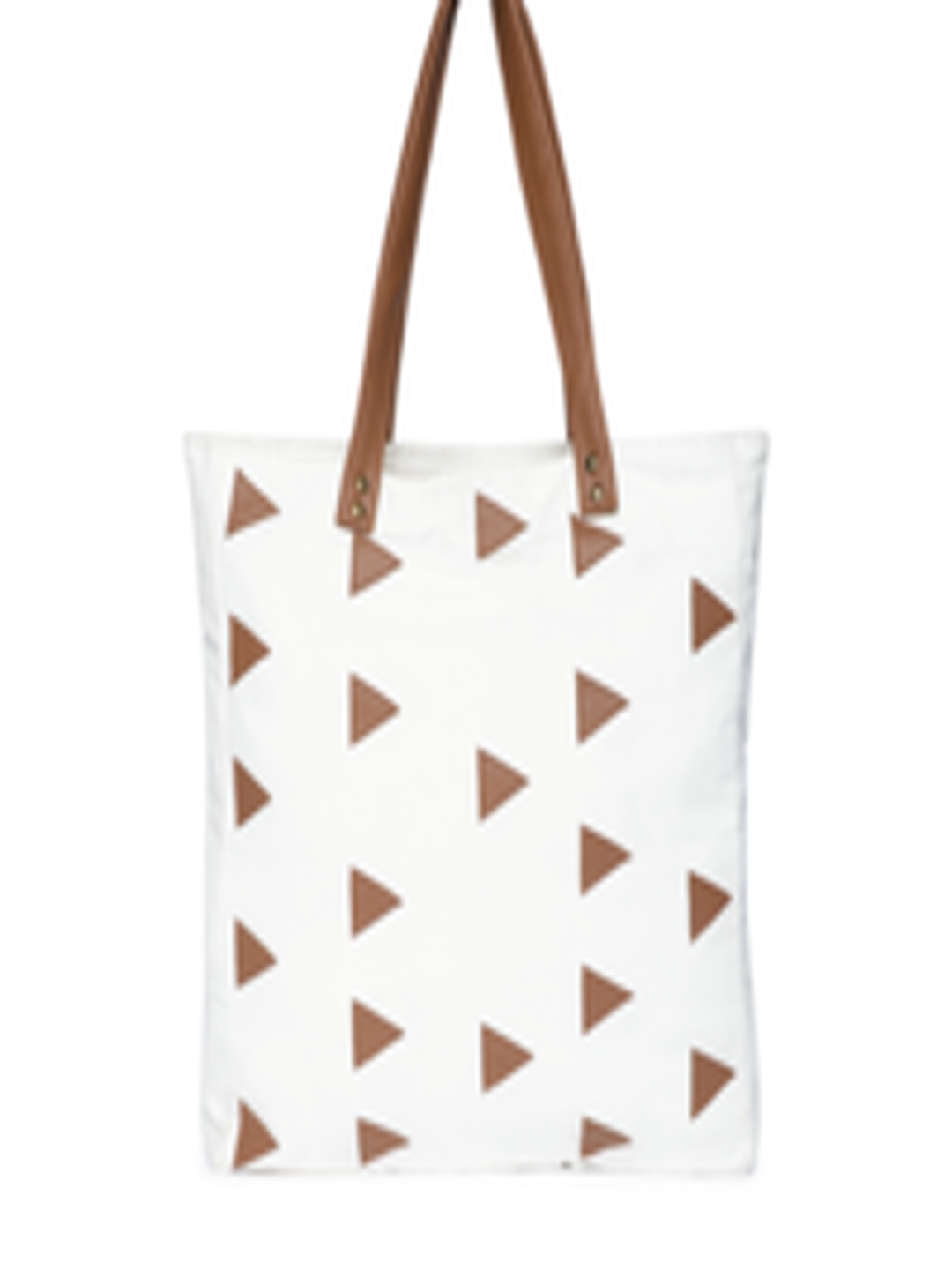 Buy Kanvas Katha Off White Printed Tote Bag - Handbags for Women ...