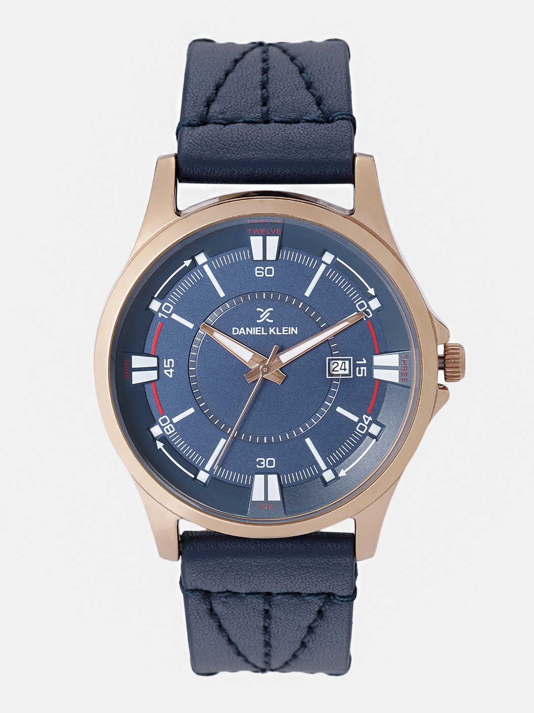daniel klein navy blue watch