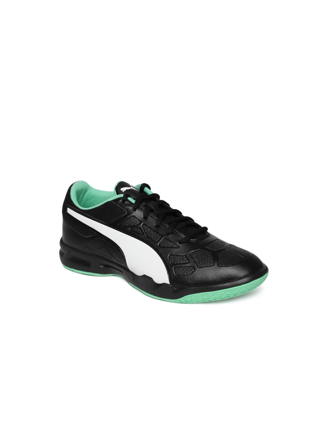 Buy Puma Boys Black Tenaz Indoor Sports Shoes Sports Shoes for Boys 8128857 Myntra