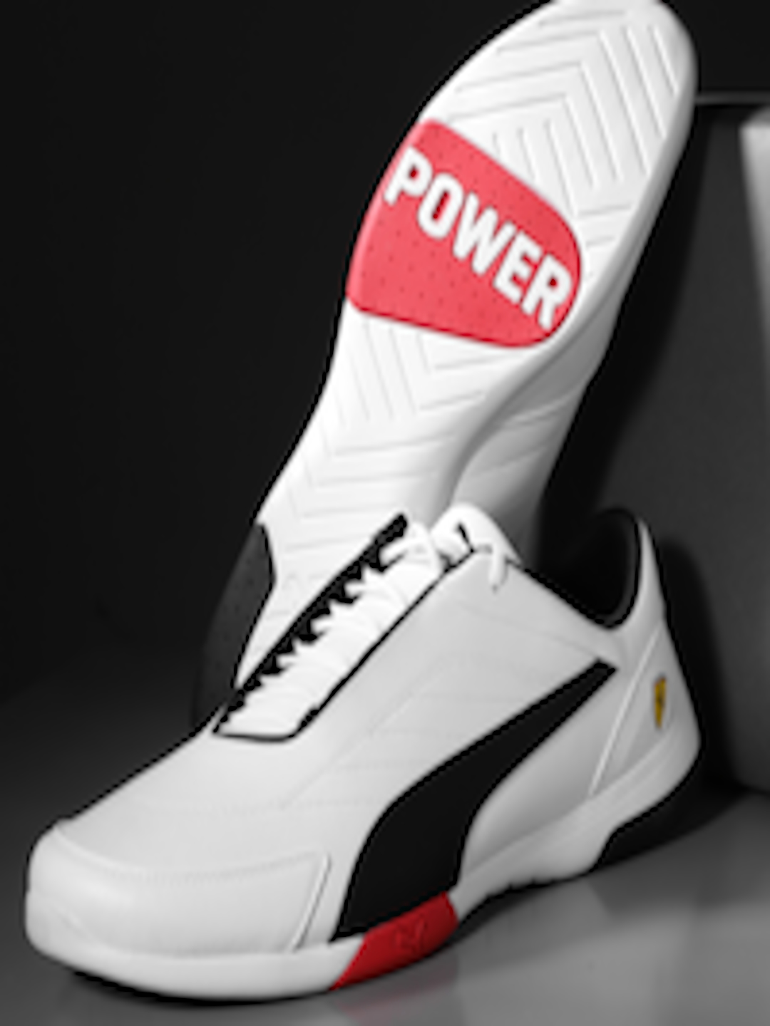 Buy PUMA Motorsport Men White Scuderia Ferrari Kart Cat III Sneakers ...