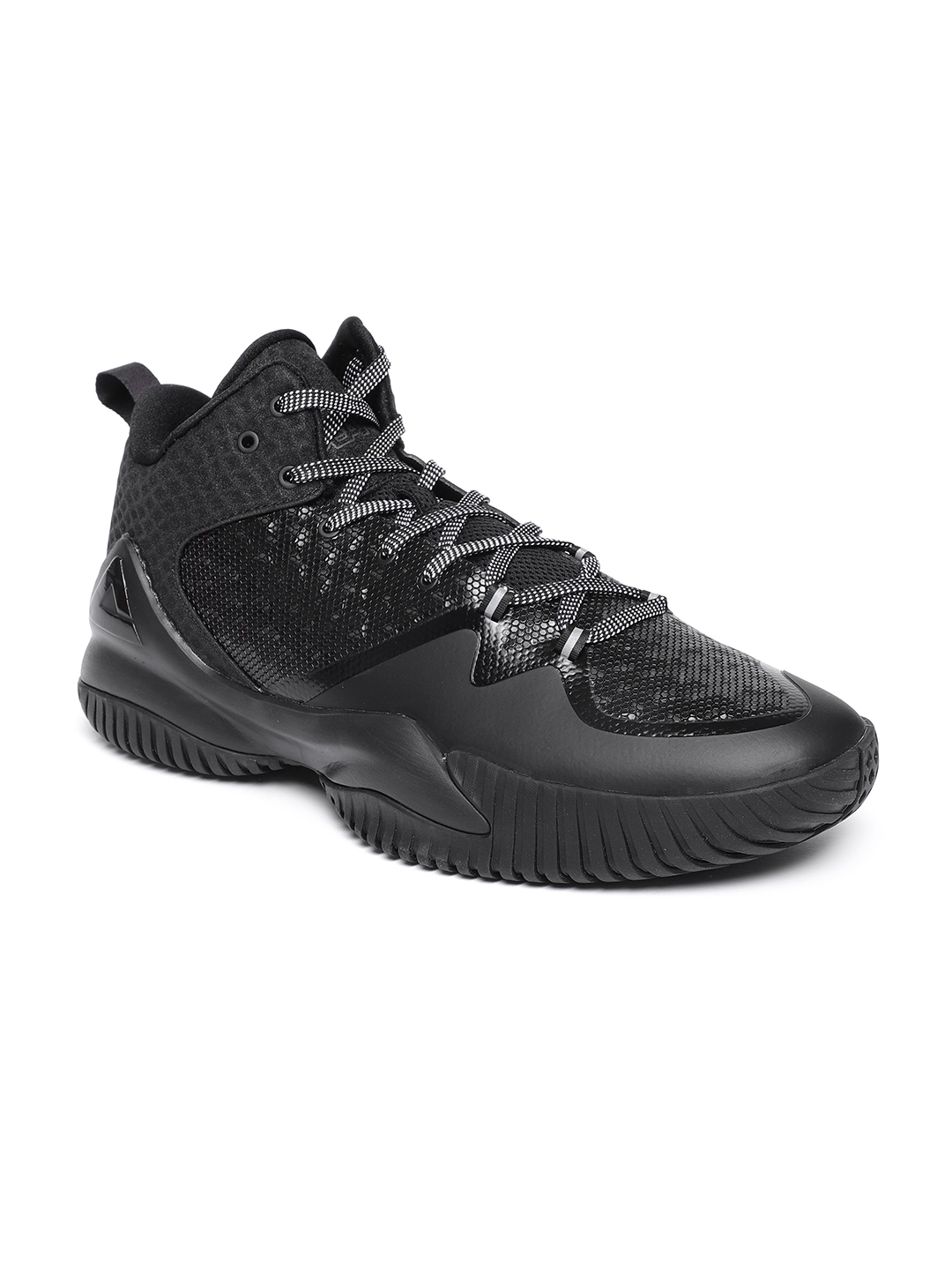 black basketball sneakers