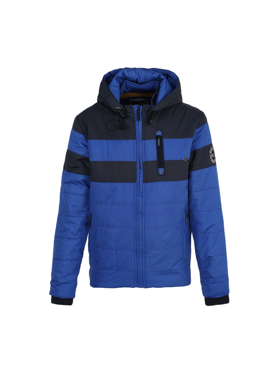 Buy Monte Carlo Boys Blue & Black Colourblocked Lightweight Puffer Jacket - Jackets for Boys 