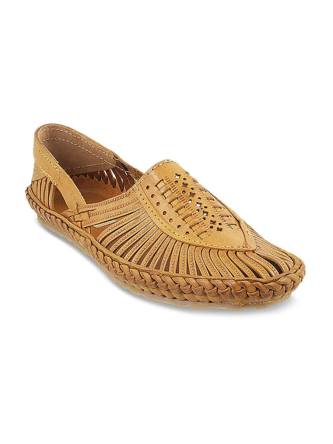 Buy Metro Men Beige Fisherman Sandals - Sandals for Men 8166147 | Myntra