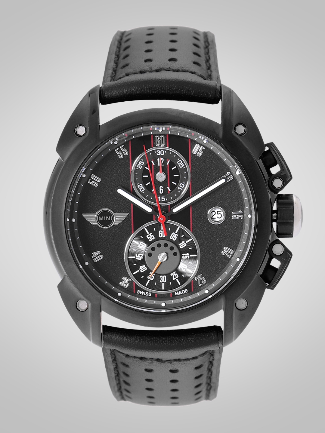 Buy MINI Men Black Analogue Watch MINI16_HP Watches for Men 8169255