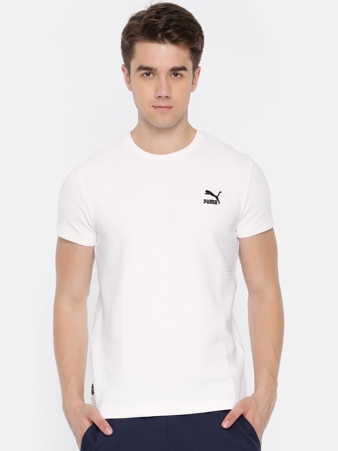 puma striped t shirt