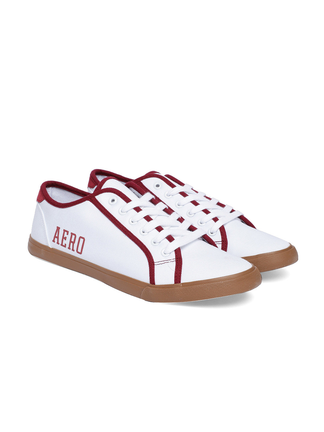 Buy Aeropostale Men White Sneakers Casual Shoes for Men 8184461 Myntra