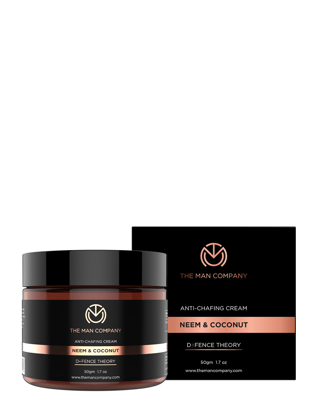 Buy THE MAN COMPANY Neem & Coconut Anti Chafing Cream 50 G Body Cream