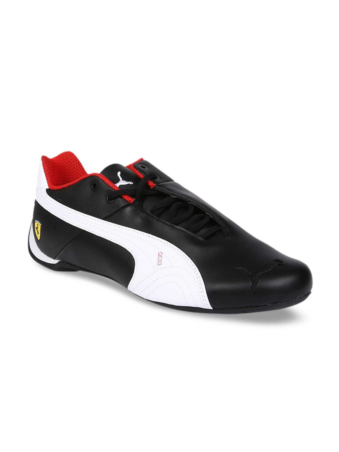 Buy PUMA Motorsport Unisex Black SF Future Cat OG White Sneakers