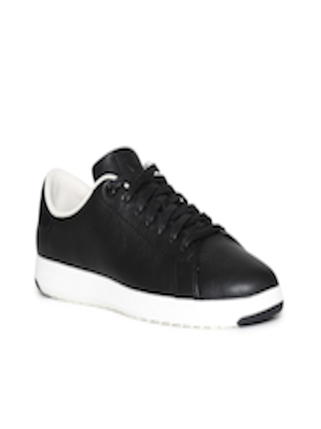 Buy Cole Haan Women Black Leather Sneakers - Casual Shoes for Women ...