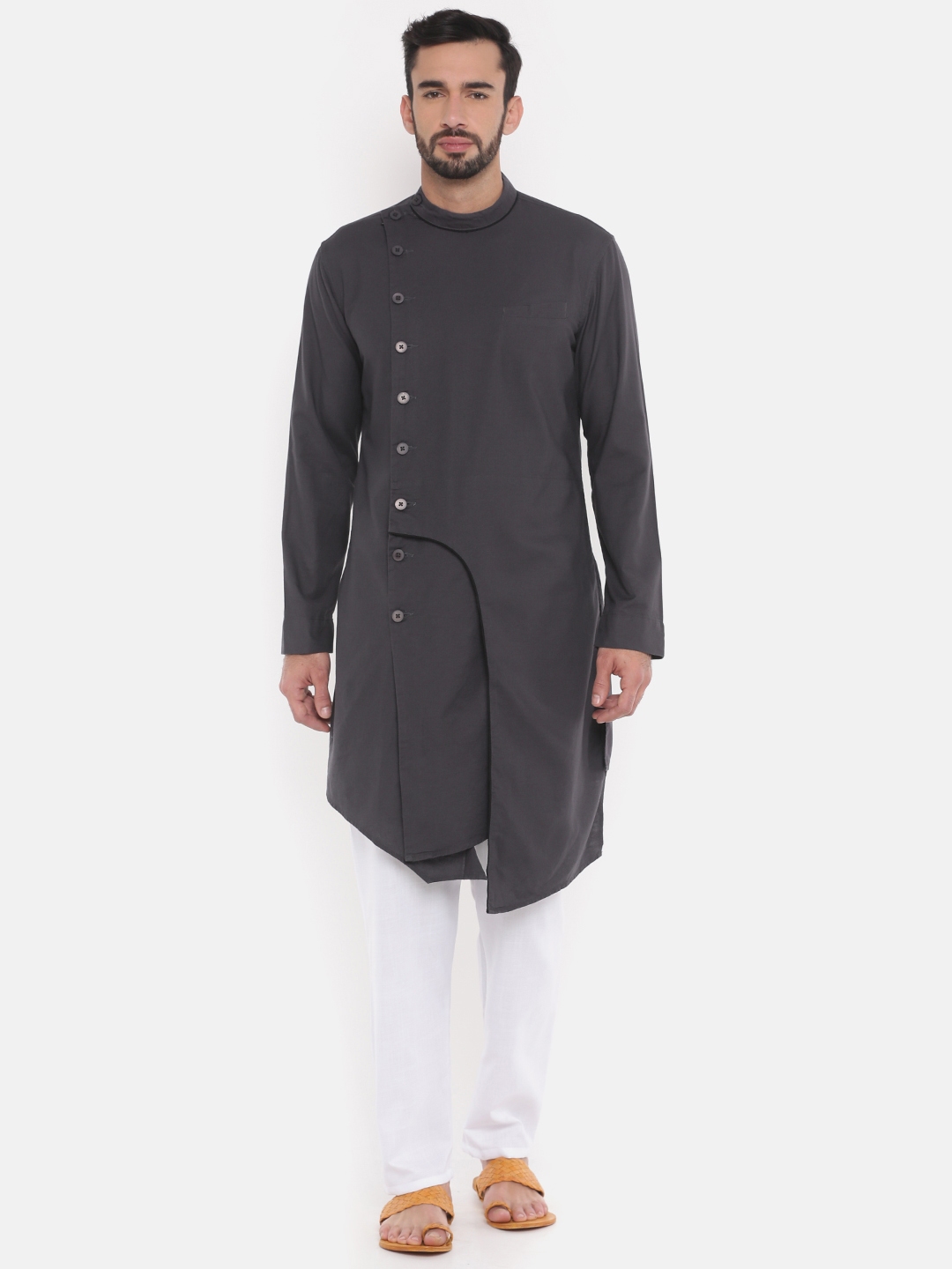 mens kurta in myntra