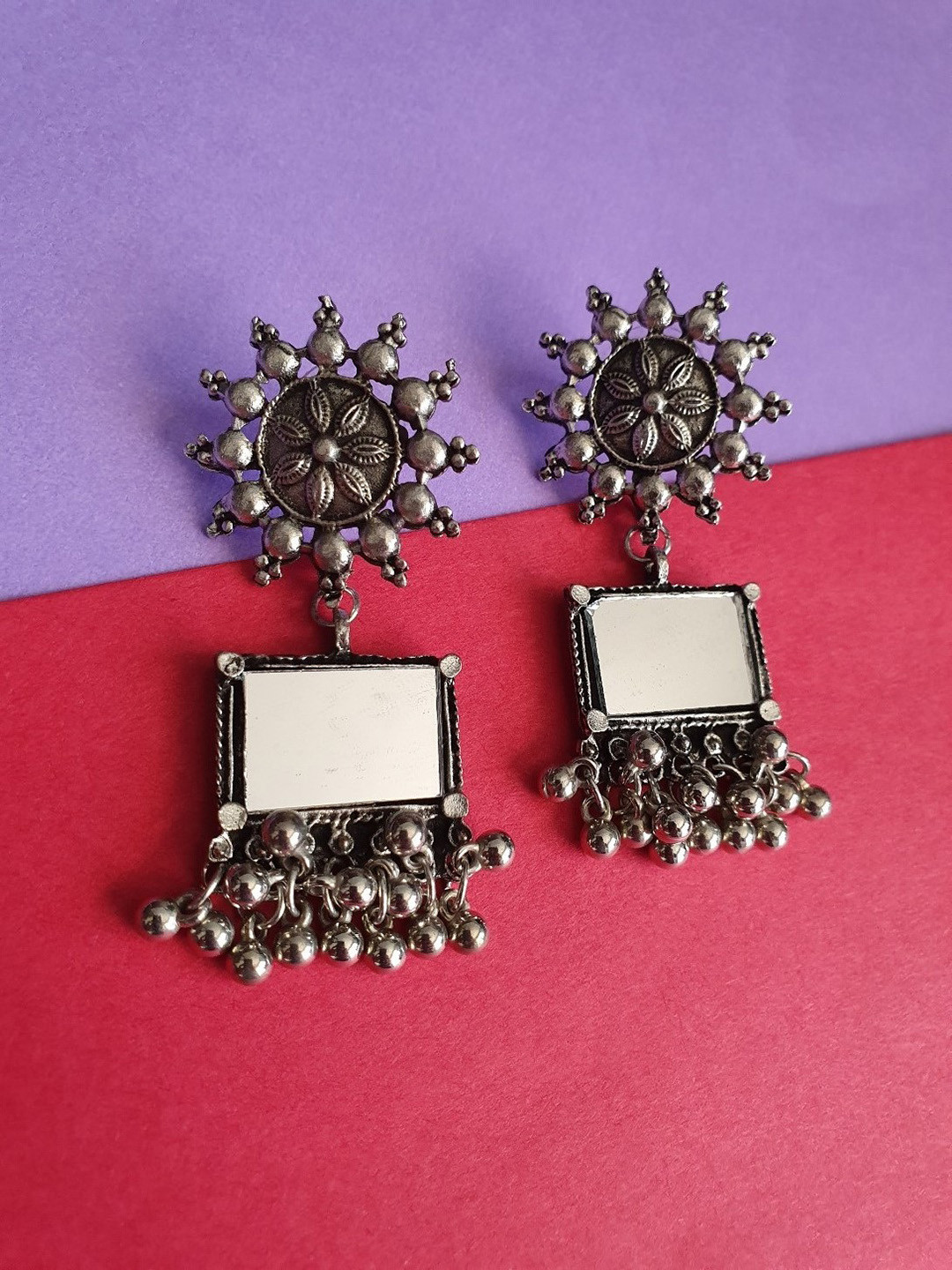 Oxide earrings online clearance
