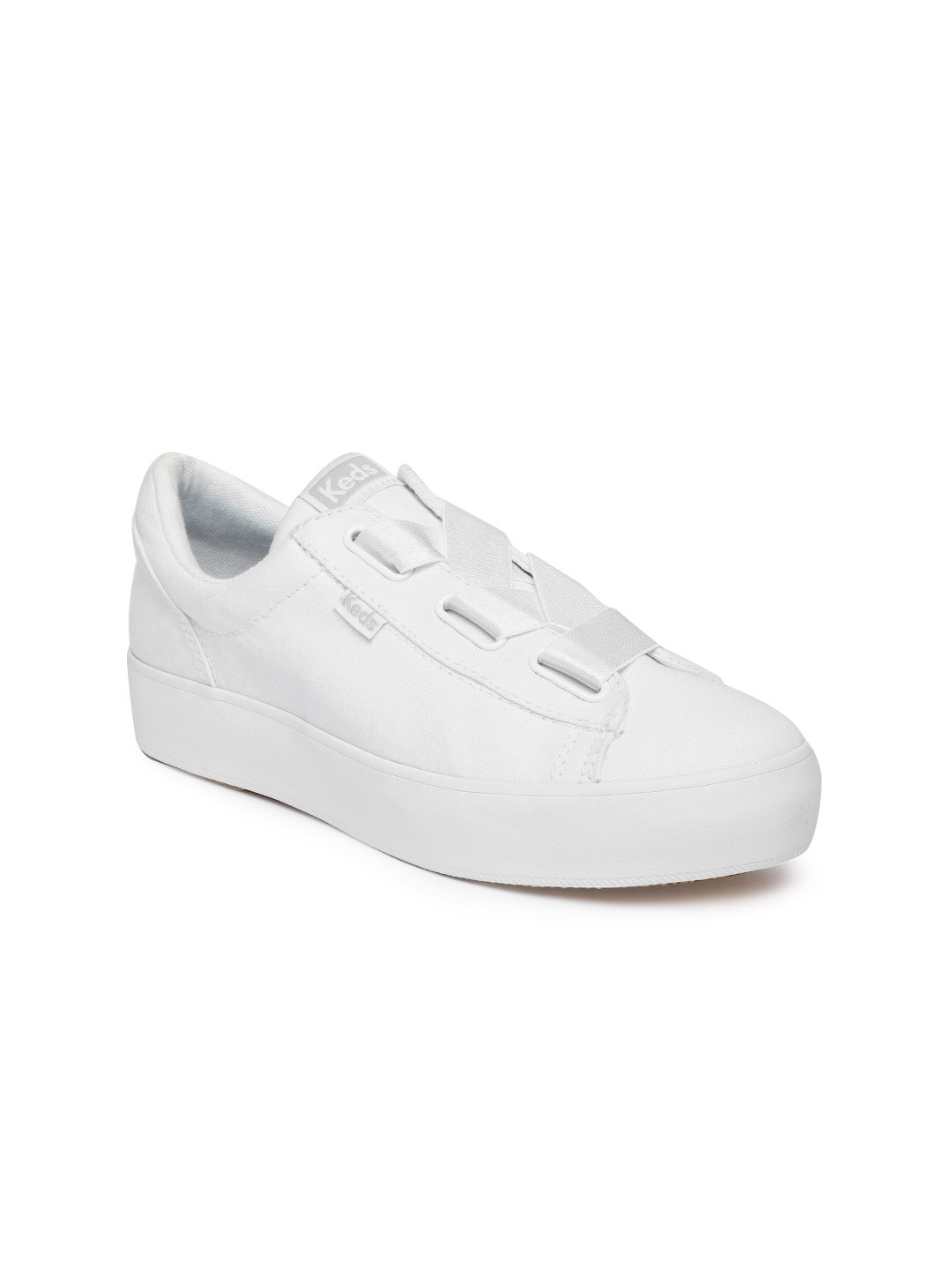 Buy Keds Women White Slip On Sneakers - Casual Shoes for ...