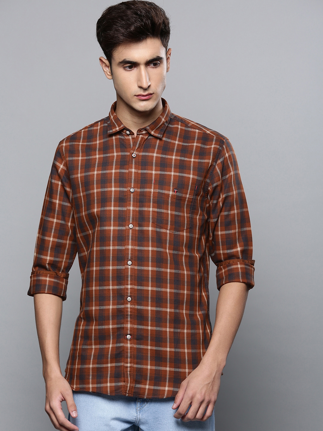 louis philippe casual shirts for men