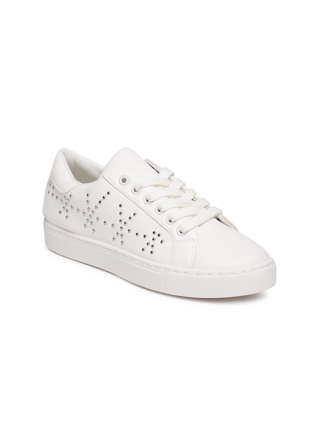 Buy Ginger By Lifestyle Women White Sneakers - Casual Shoes for Women ...