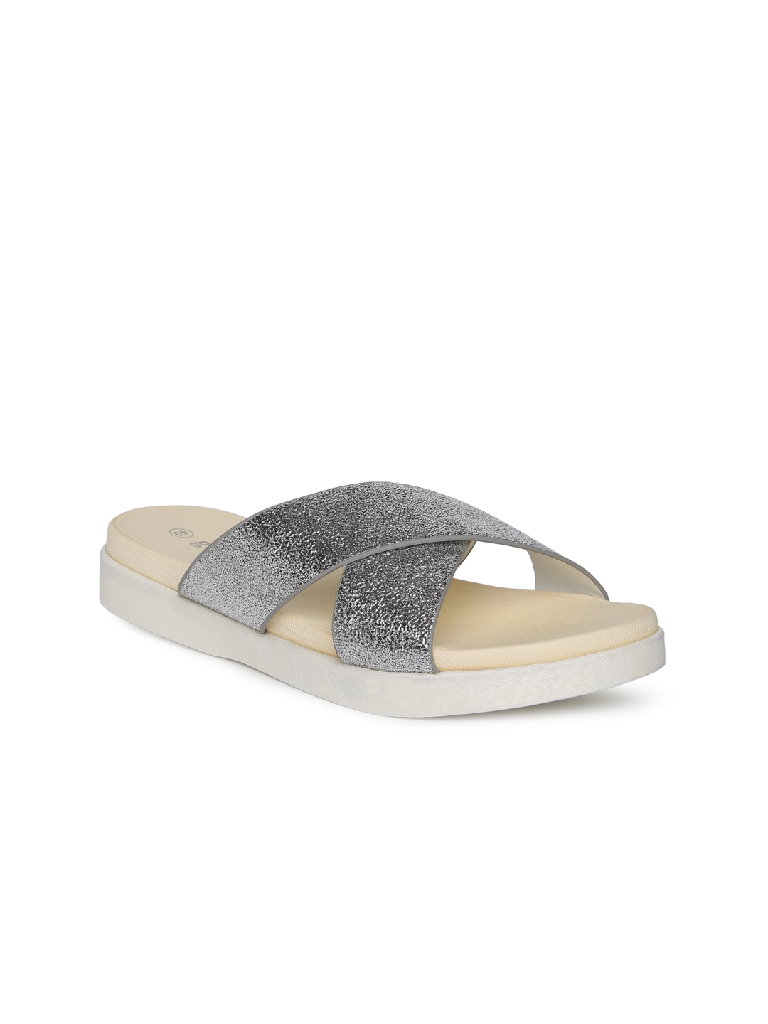 open toe flats myntra