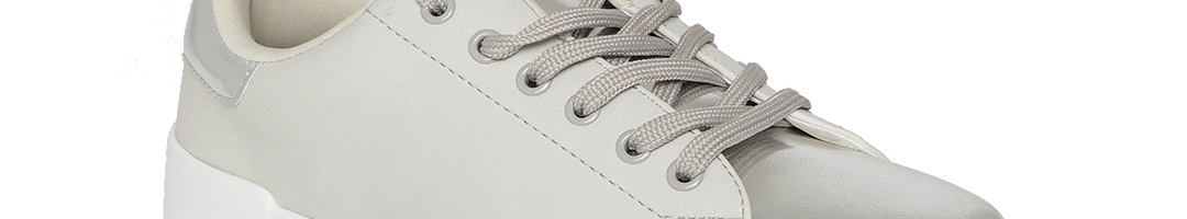 Buy Jove Women Grey Sneakers - Casual Shoes for Women 8324029 | Myntra