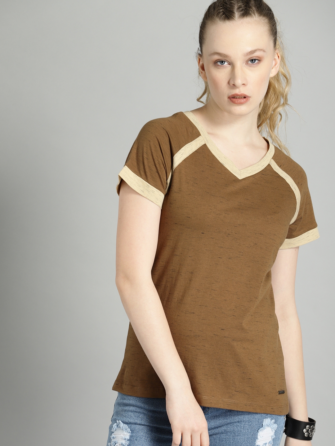 ladies khaki tops
