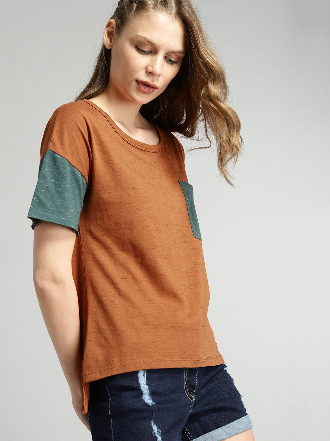rust colored tshirts