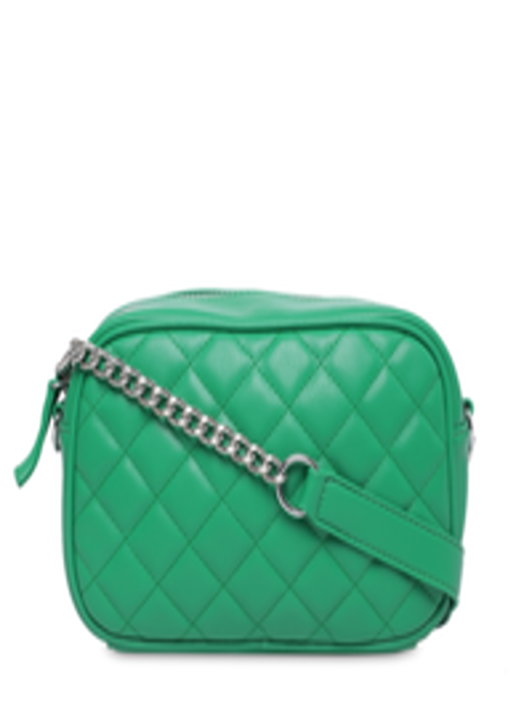 Buy FOREVER 21 Green Textured Sling Bag - Handbags for Women 8332835 | Myntra