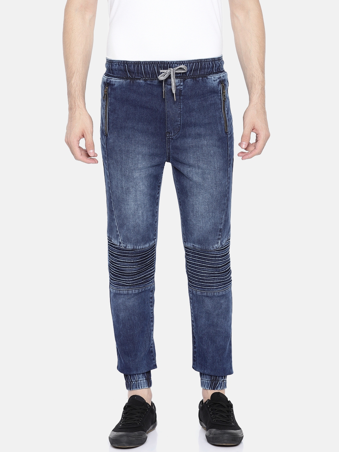 lee cooper denim joggers