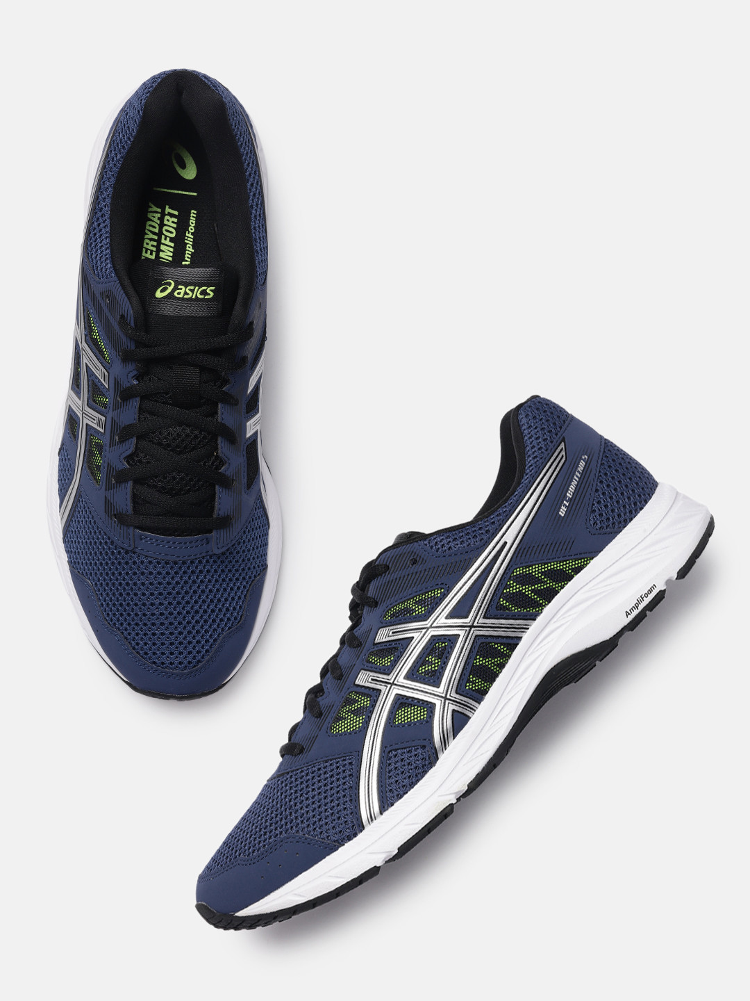 asics gel navy blue