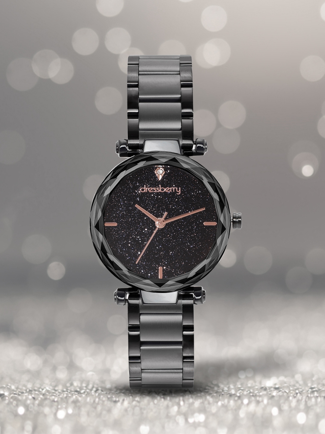 Dressberry blue analog clearance watch