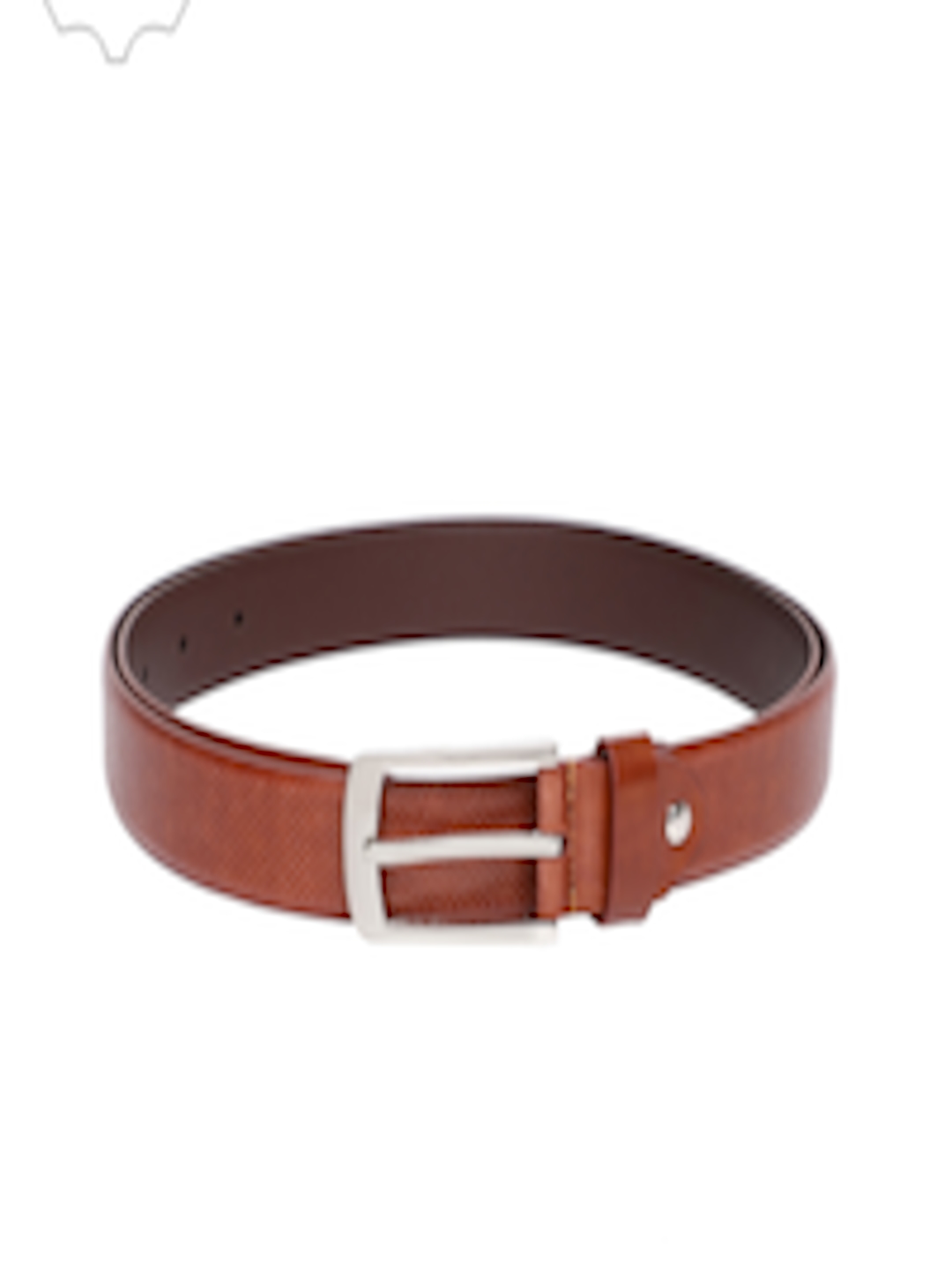 Buy Louis Philippe Men Tan Brown Textured Leather Belt - Belts for Men 8363505 | Myntra