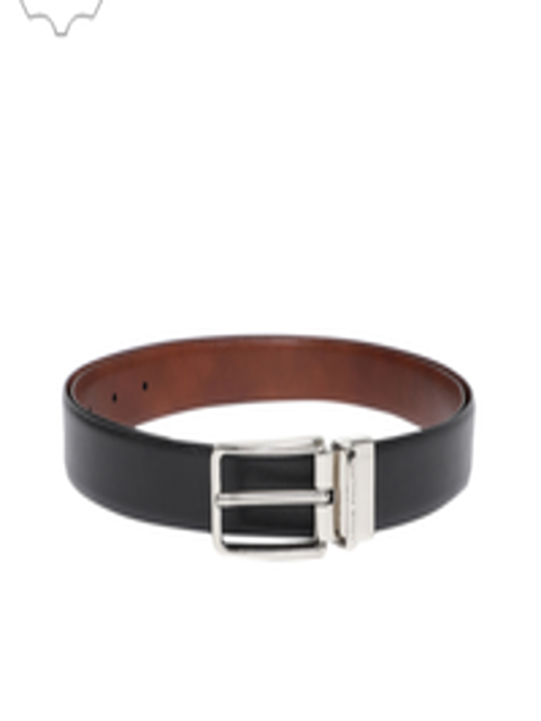 Buy Louis Philippe Men Black & Brown Solid Genuine Leather Reversible Belt - Belts for Men ...