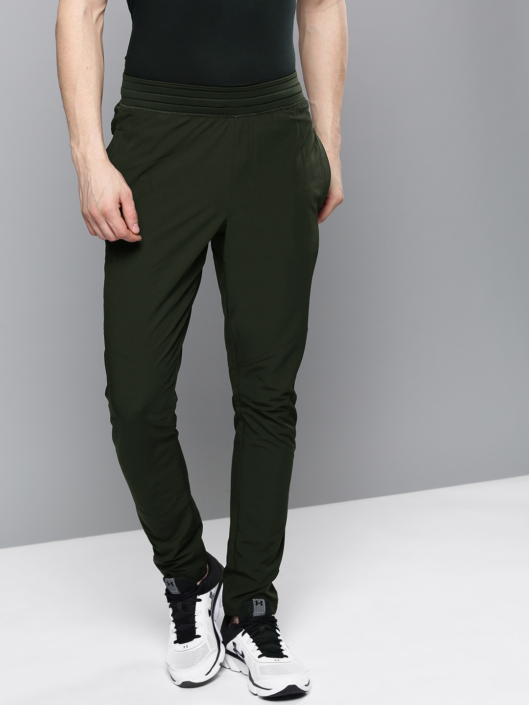 olive track pants