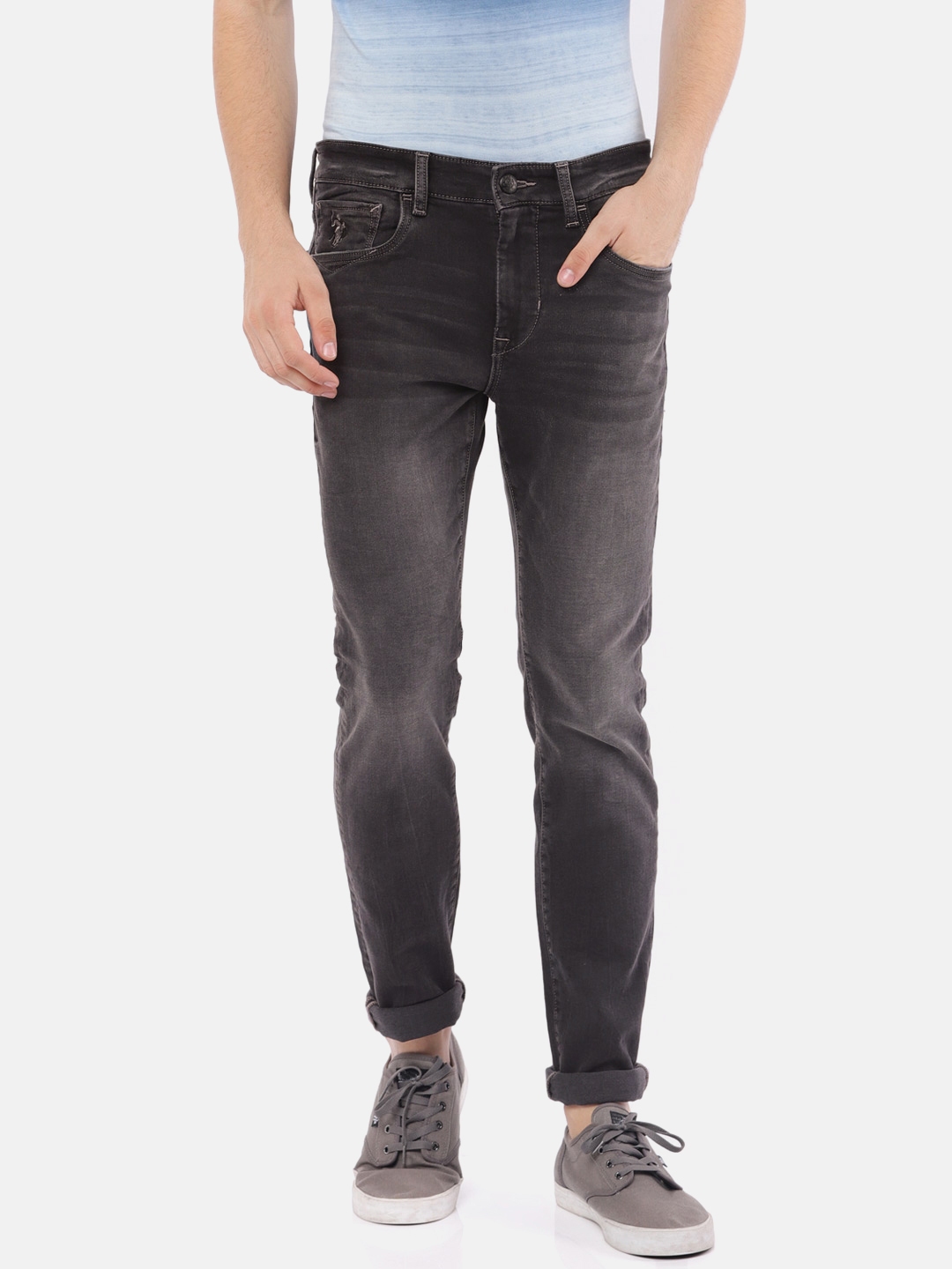 us polo assn black jeans