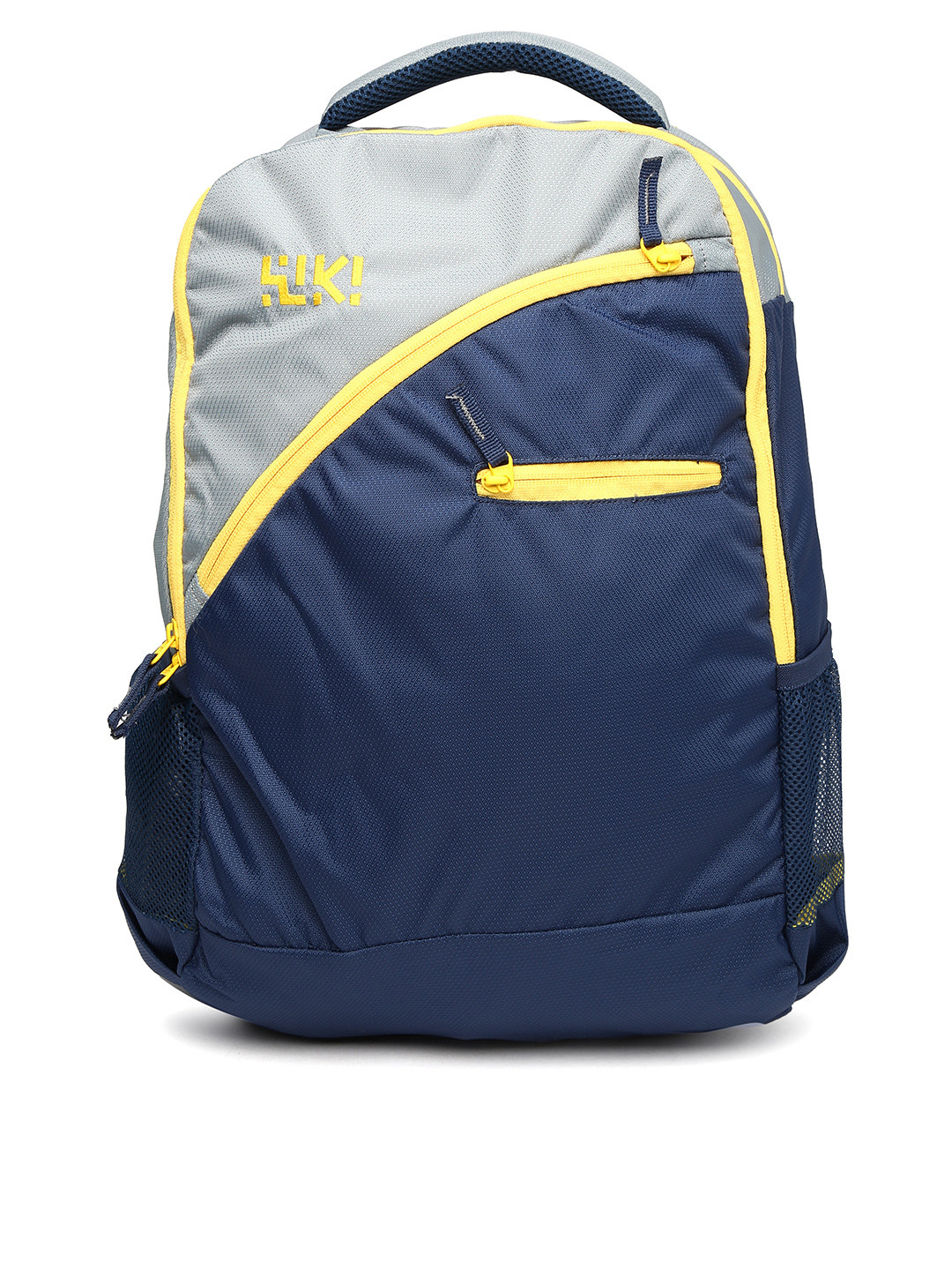 Buy Wiki By Wildcraft Unisex Navy & Grey Backpack Backpacks for
