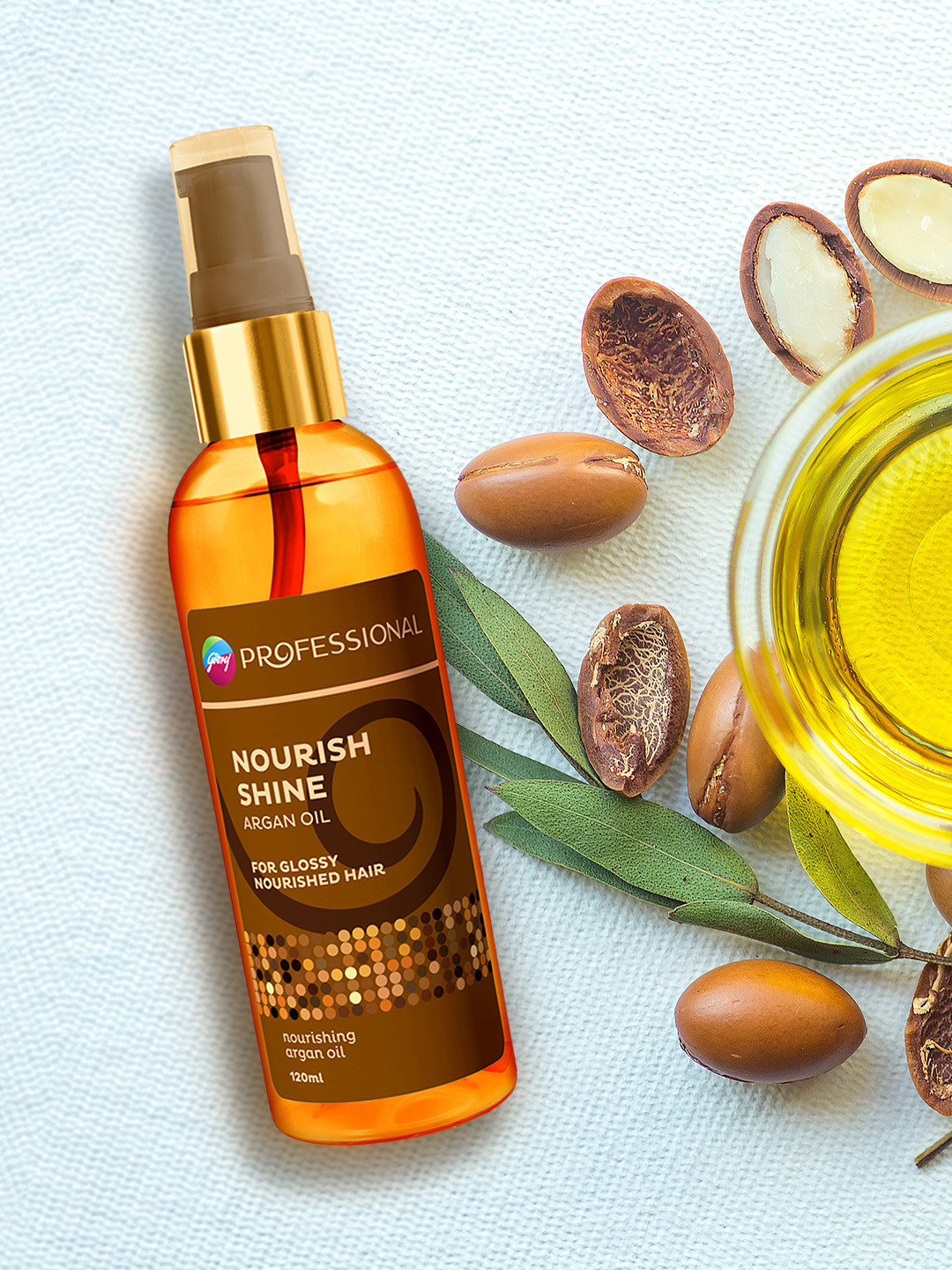 Buy Godrej Professional Unisex Nourish Shine Hair Serum 120 Ml Hair